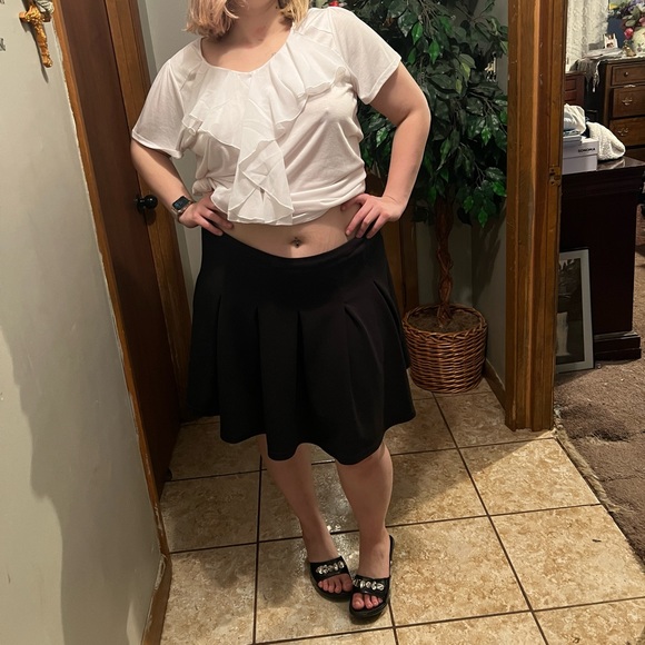 exilleration Dresses & Skirts - 3x black skater skirt